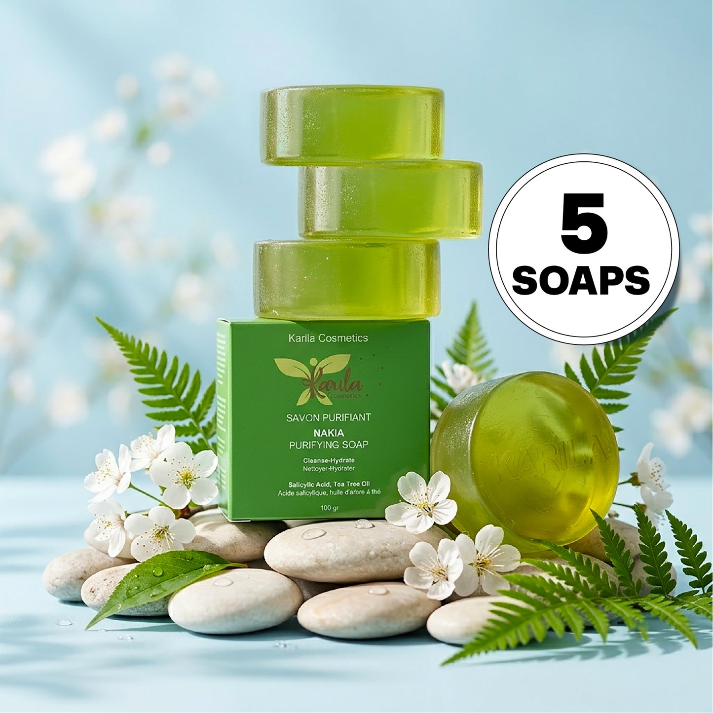 Pack Purifiant (5 Savons Purifiants)