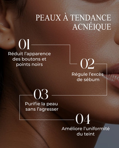 PEAU À TENDANCE ACNÉIQUE