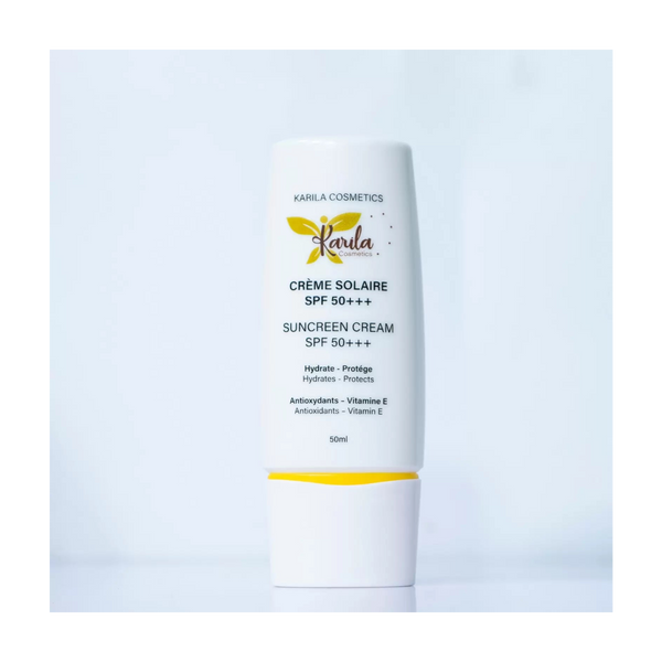 Crème Solaire SPF 50+++ – Haute Protection & Bouclier Quotidien