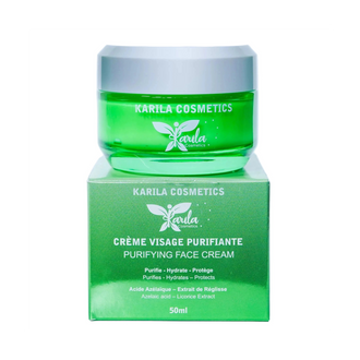 Crème Purifiante Visage – Anti-acné & Équilibre Nuit