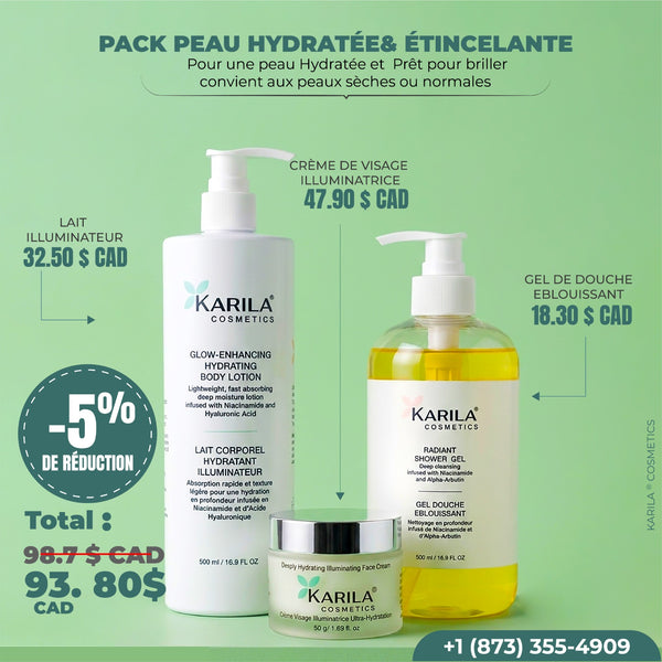 Radiant Hydrated Skin Pack