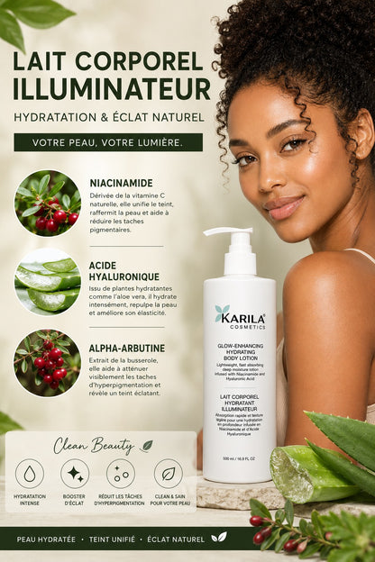Lait Corporel Hydratant Illuminateur