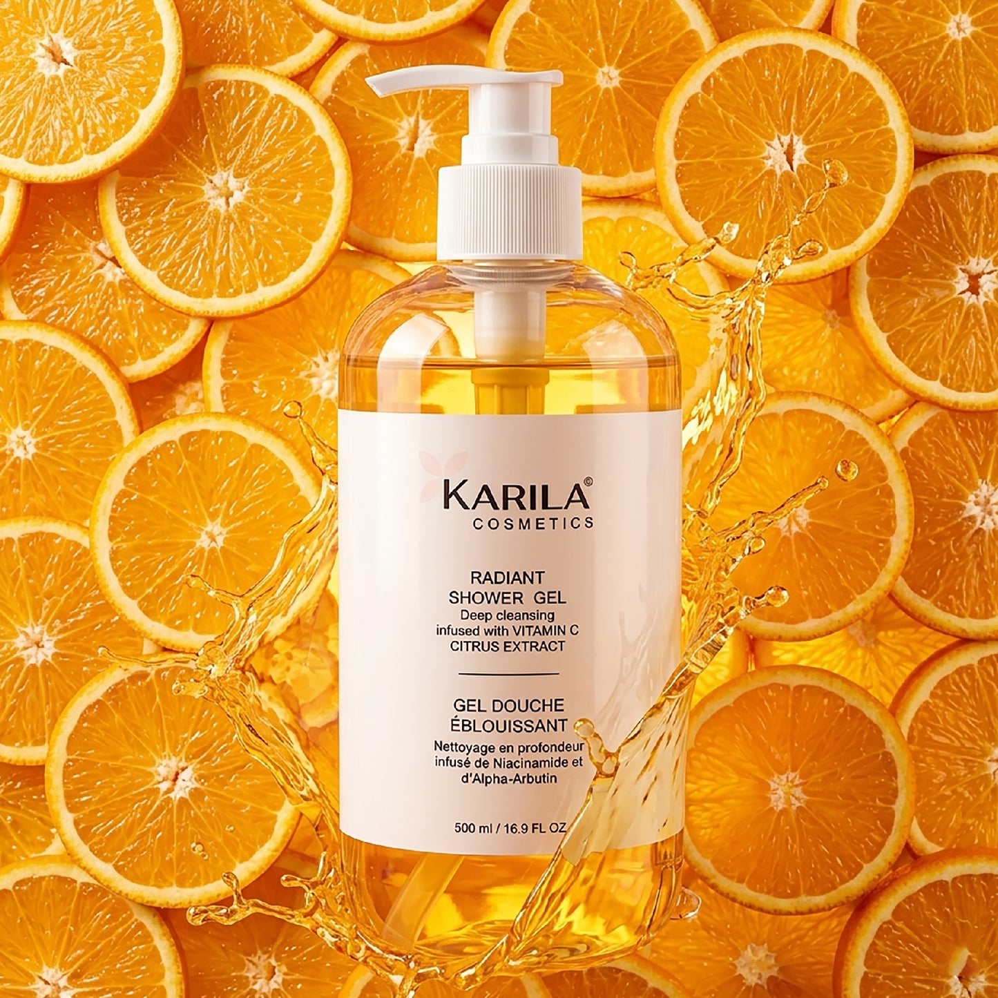 Radiance Shower Gel – Exfoliating Cleanser