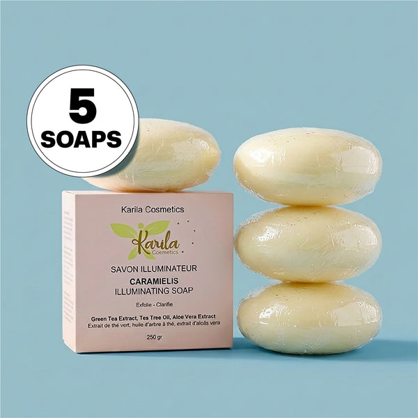 Mattifying Radiance Pack (5 Caramiélis Soaps)