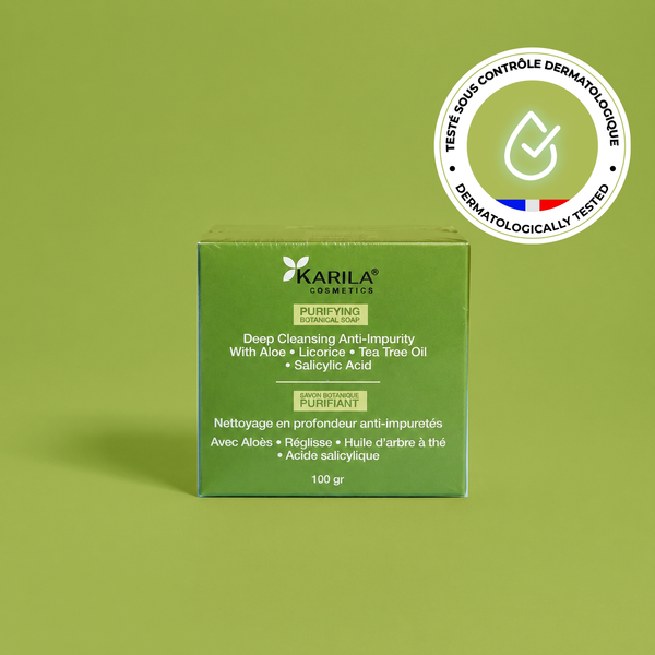 Savon Purifiant – Contrôle de l'acné et Nettoyage en Profondeur